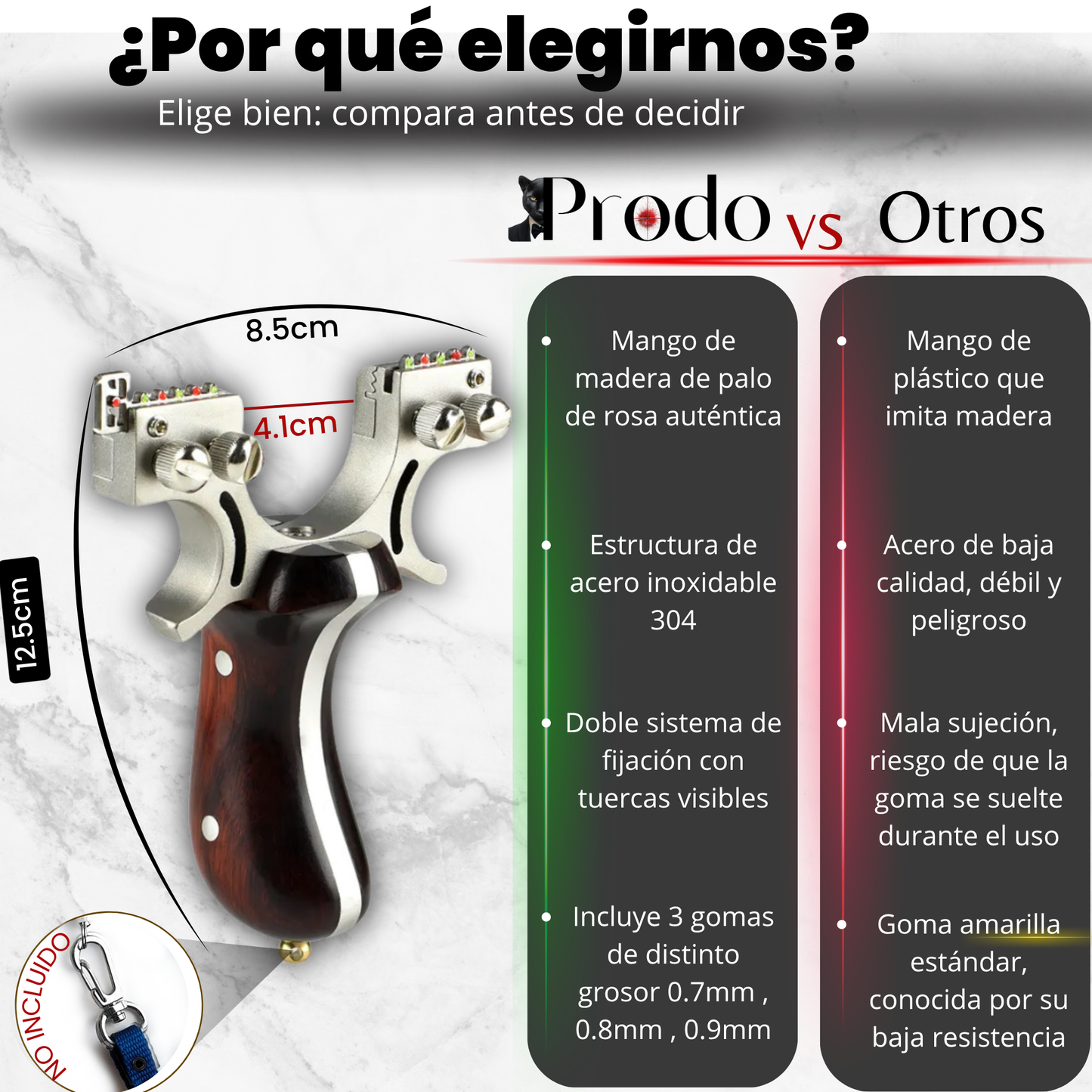 Tirachinas Premium de Alta Precisión